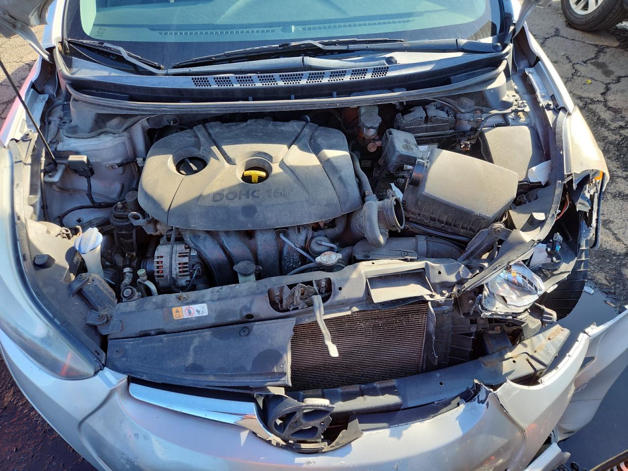 2014 Hyundai Elantra Se VIN: 5NPDH4AE4EH528016 Lot: 82223015