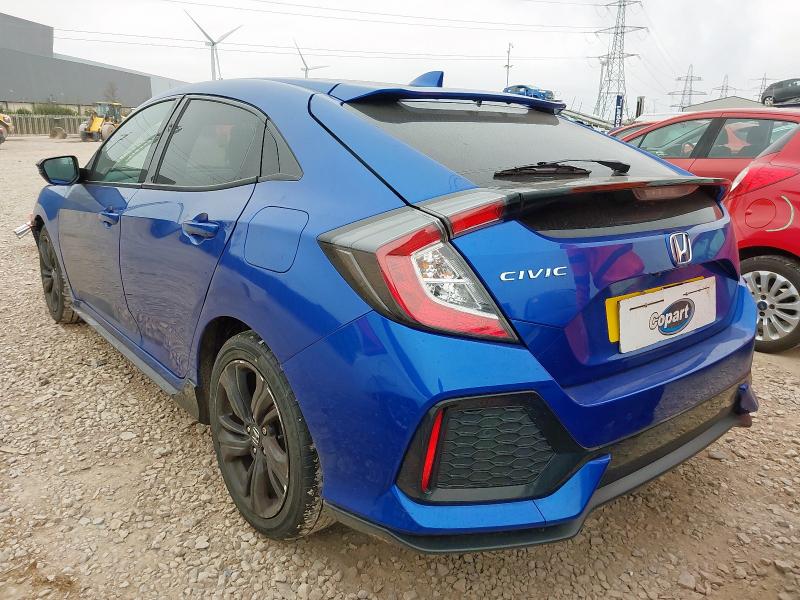 2019 HONDA CIVIC 1.0 VTEC TURBO 126 SPORT LINE 5DR CVT