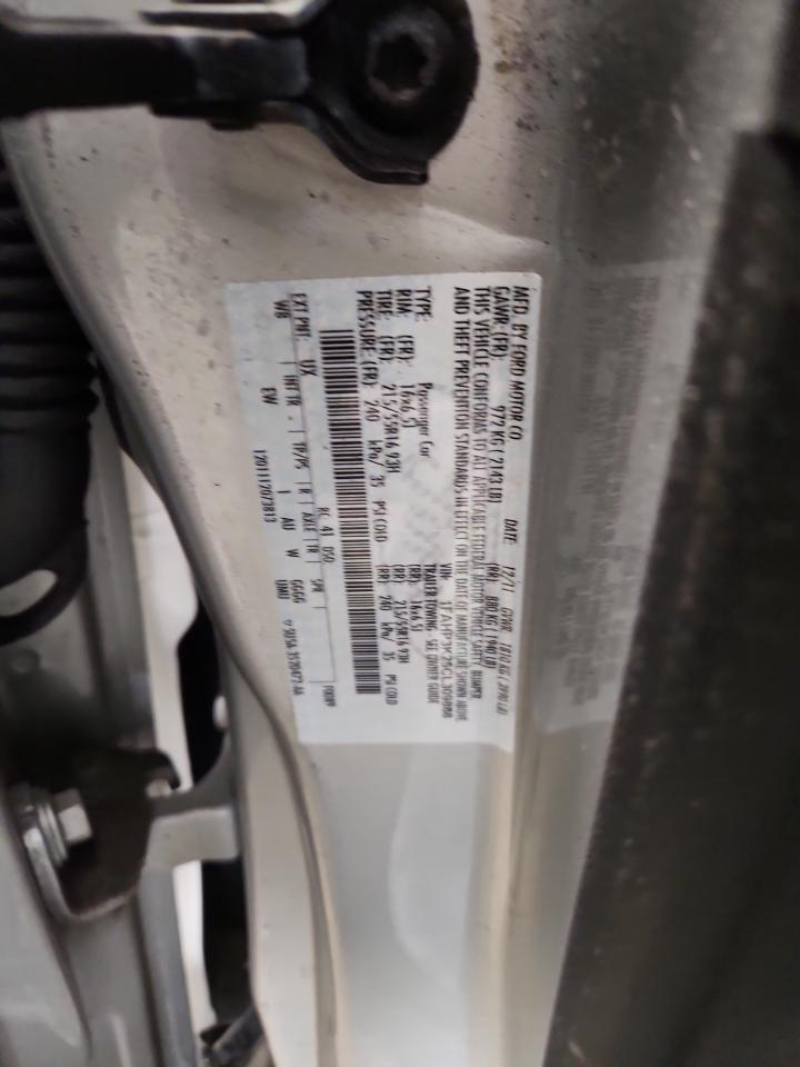 2012 Ford Focus Se VIN: 1FAHP3K25CL309888 Lot: 85488485