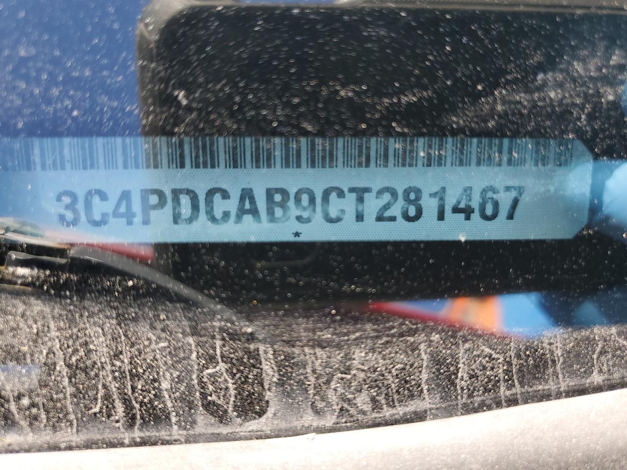 2012 Dodge Journey Se VIN: 3C4PDCAB9CT281467 Lot: 85563765