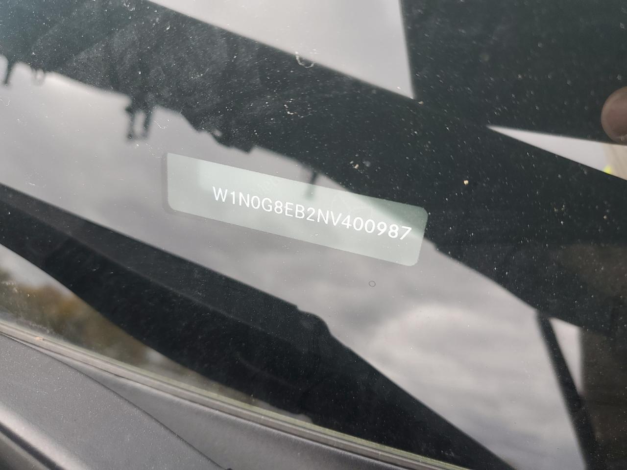 2022 Mercedes-Benz Glc 300 4Matic VIN: W1N0G8EB2NV400987 Lot: 90926745