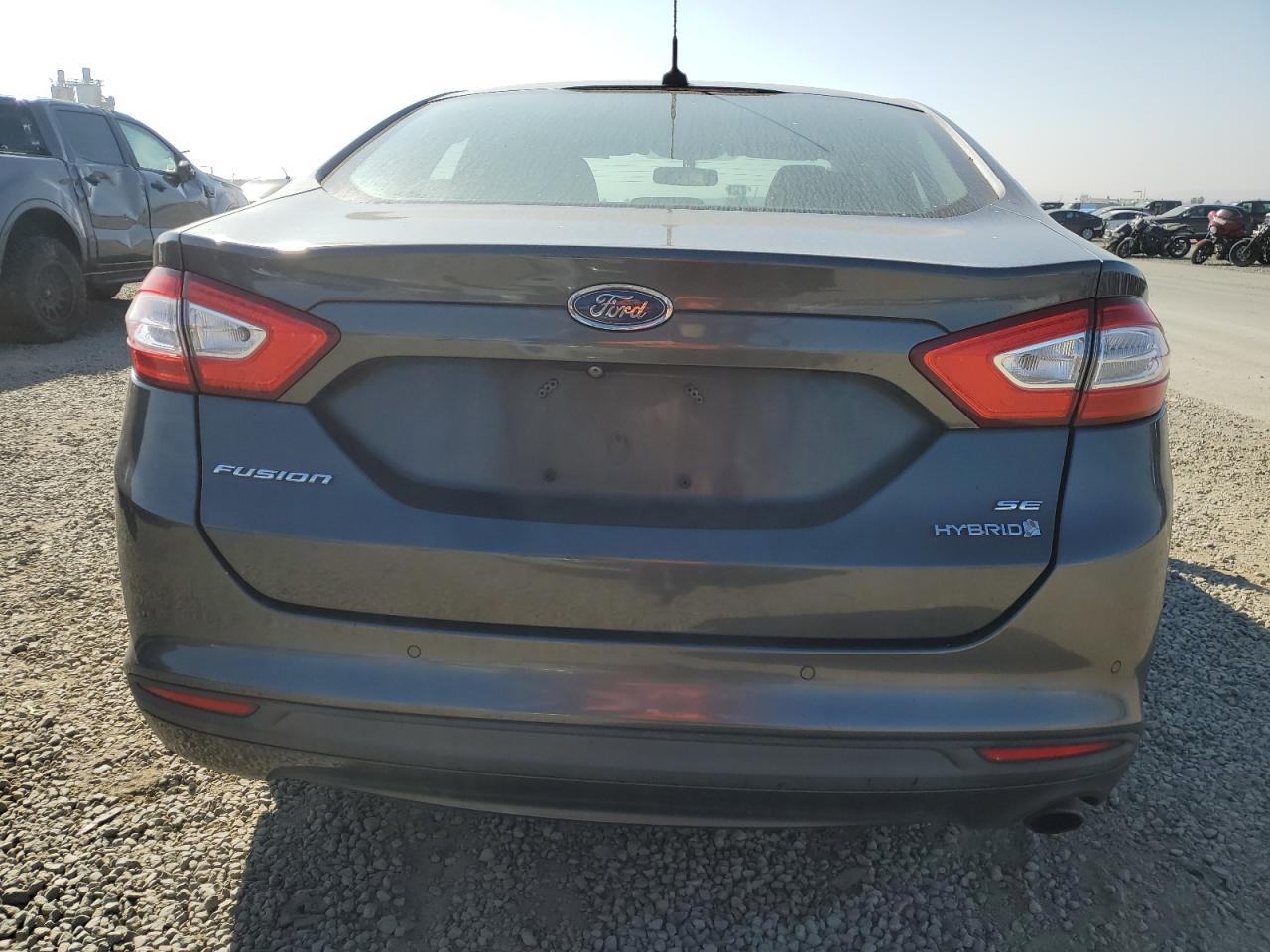 2015 Ford Fusion Se Hybrid VIN: 3FA6P0LU8FR214186 Lot: 90095625