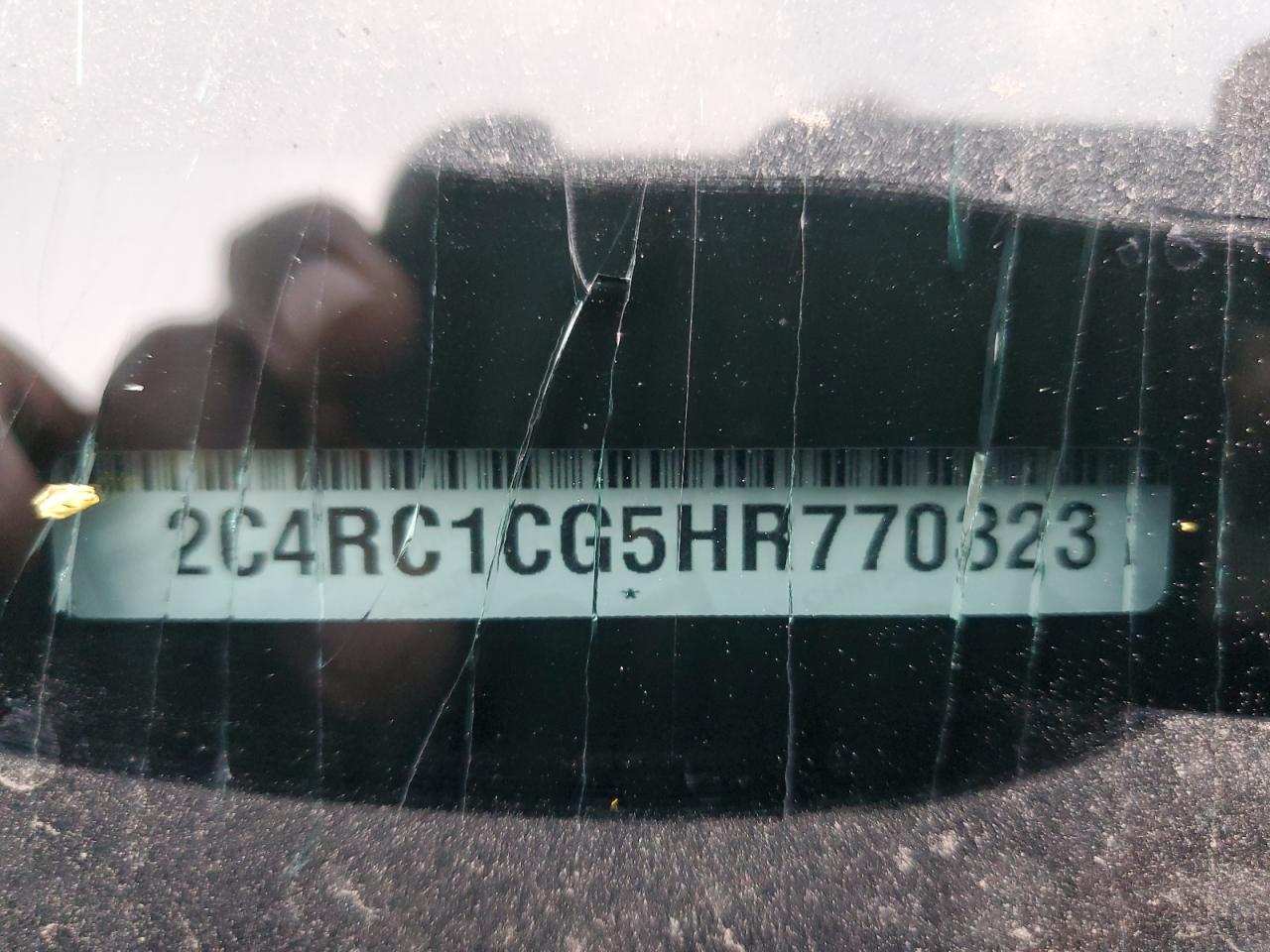 2017 Chrysler Pacifica Lx VIN: 2C4RC1CG5HR770323 Lot: 84634755