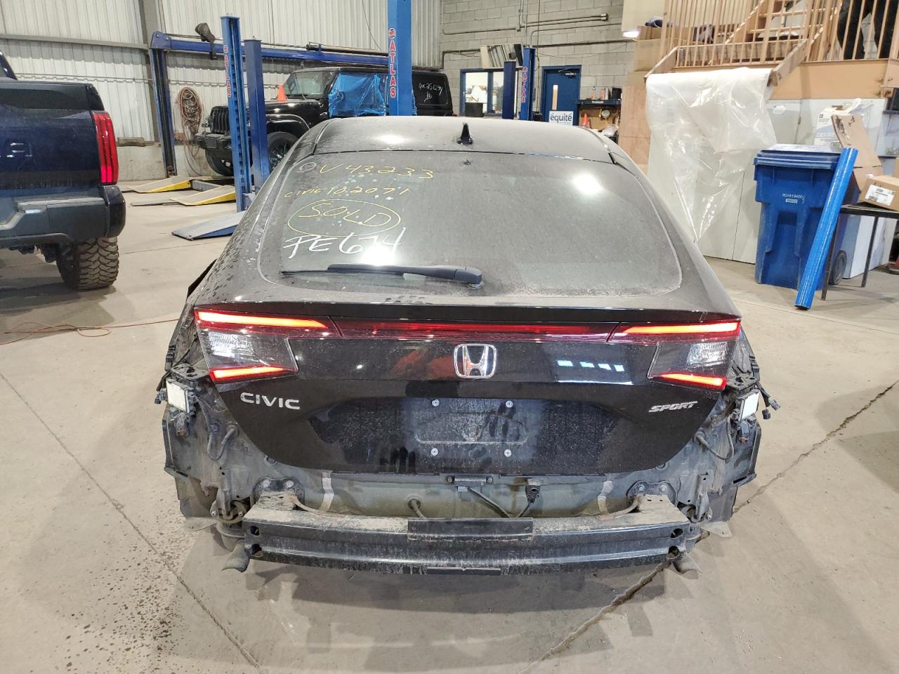 2022 Honda Civic Sport Touring VIN: 19XFL1H85NE400815 Lot: 84013005