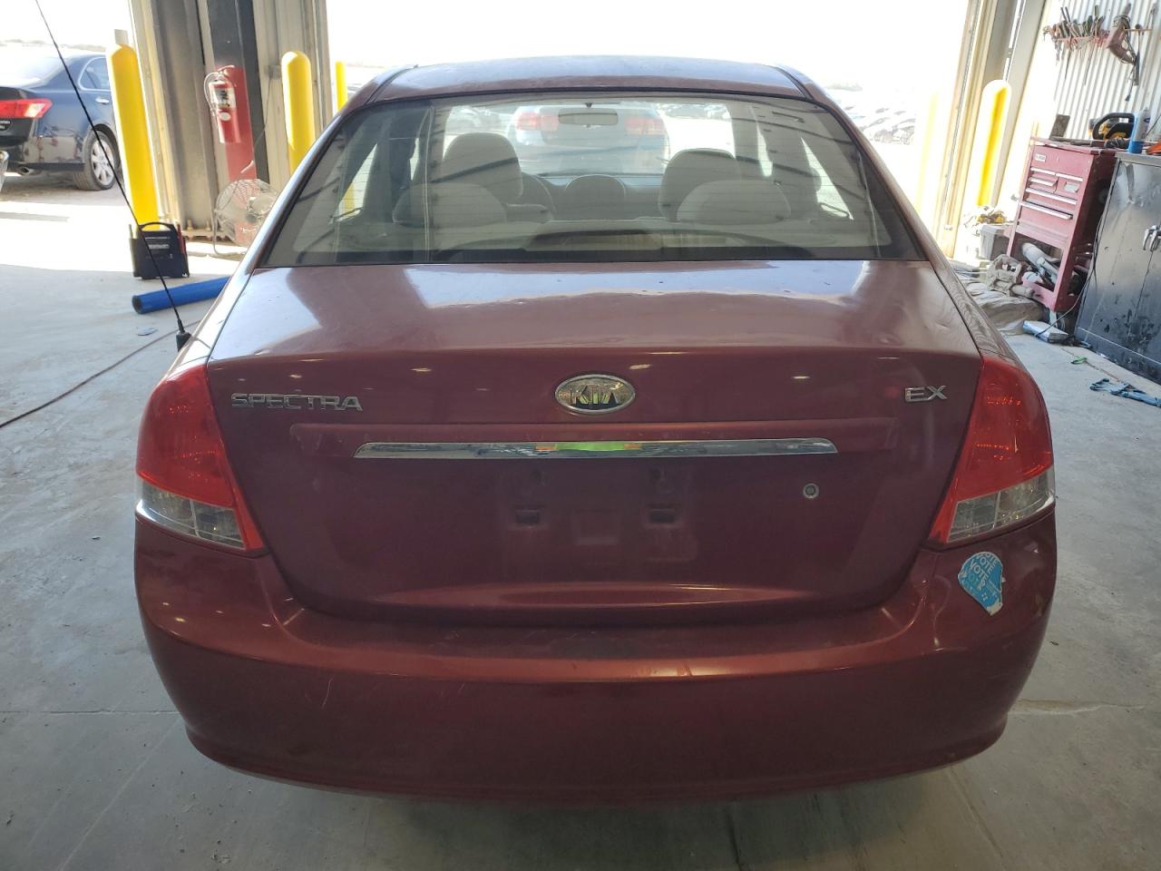 2009 Kia Spectra Ex VIN: KNAFE221295644352 Lot: 85508615
