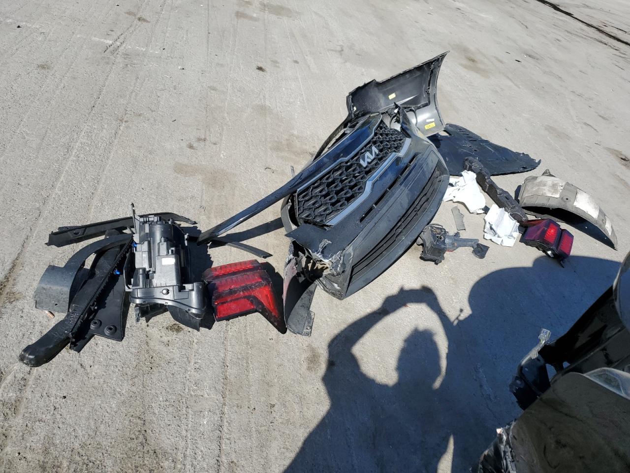 2022 Kia Sorento Lx VIN: 5XYRGDLC2NG092780 Lot: 85509465