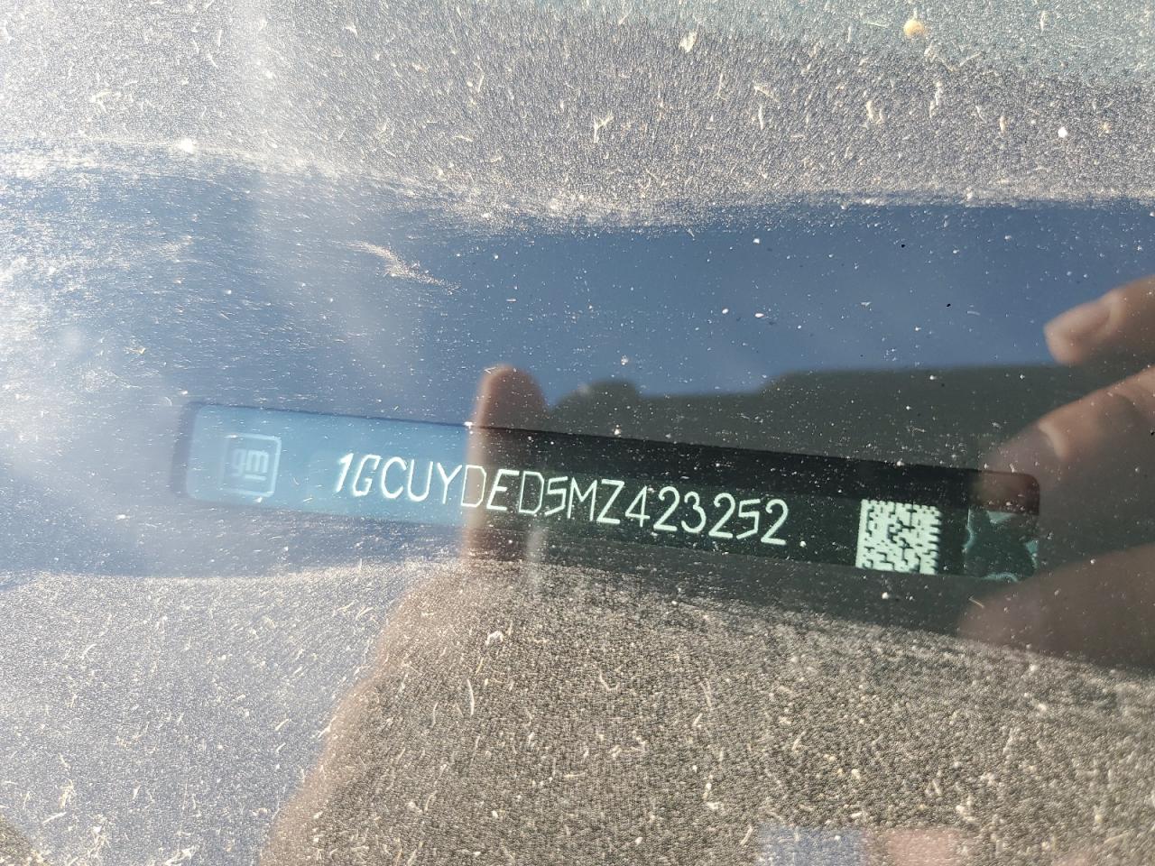 2021 Chevrolet Silverado K1500 Lt VIN: 1GCUYDED5MZ423252 Lot: 84035185