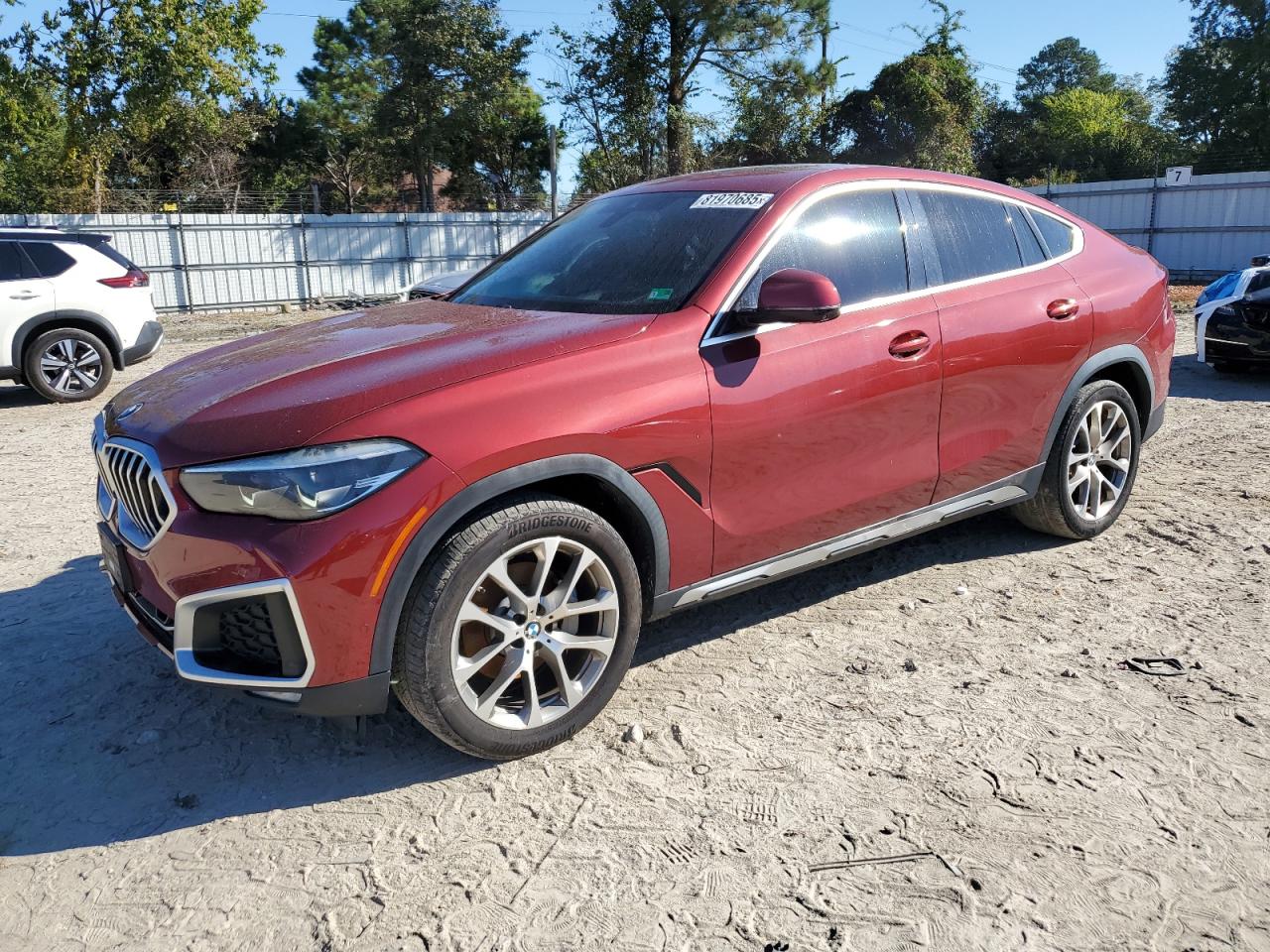 BMW X6 2020. Lot# 81970685. VIN 5UXCY6C07L9D47766. Photo 1