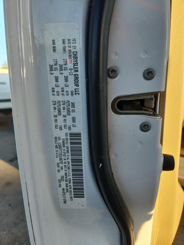 2014 Ram 1500 Slt VIN: 1C6RR7TT7ES106797 Lot: 81970465