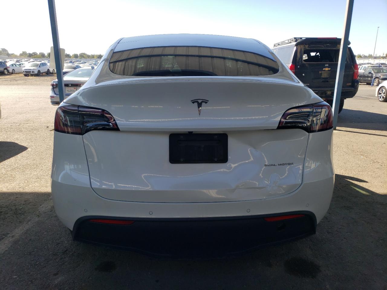2022 Tesla Model Y VIN: 7SAYGDEEXNF355456 Lot: 85502145