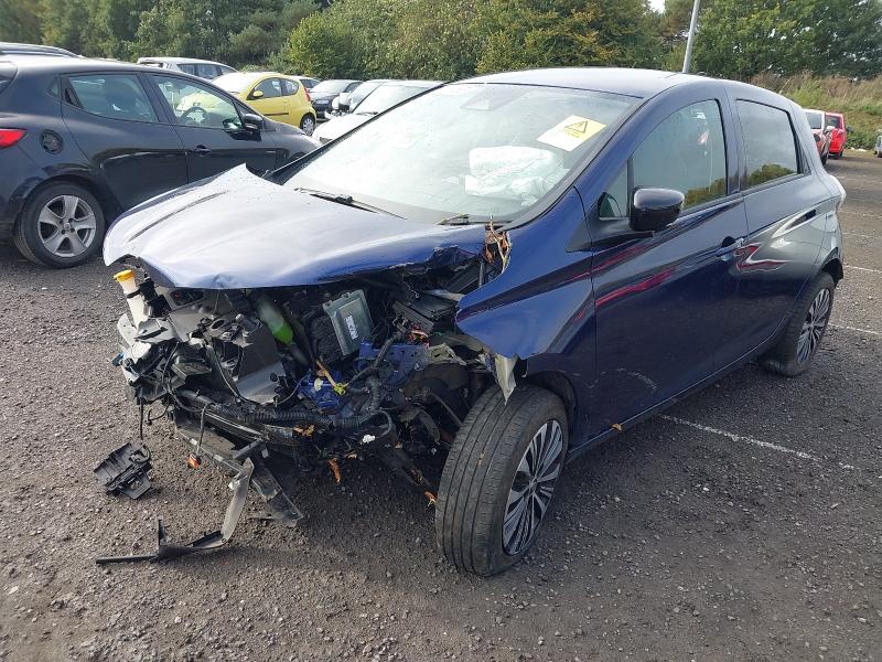 2022 RENAULT ZOE 100KW TECHNO R135 50KWH 5DR AUTO for sale at Copart SANDTOFT