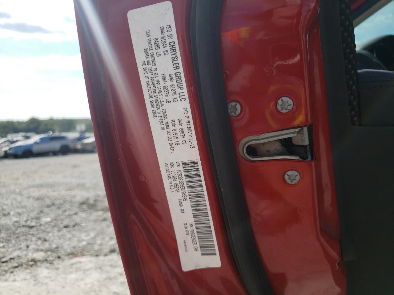 2014 Dodge Dart Sxt VIN: 1C3CDFBB5ED705545 Lot: 84994105