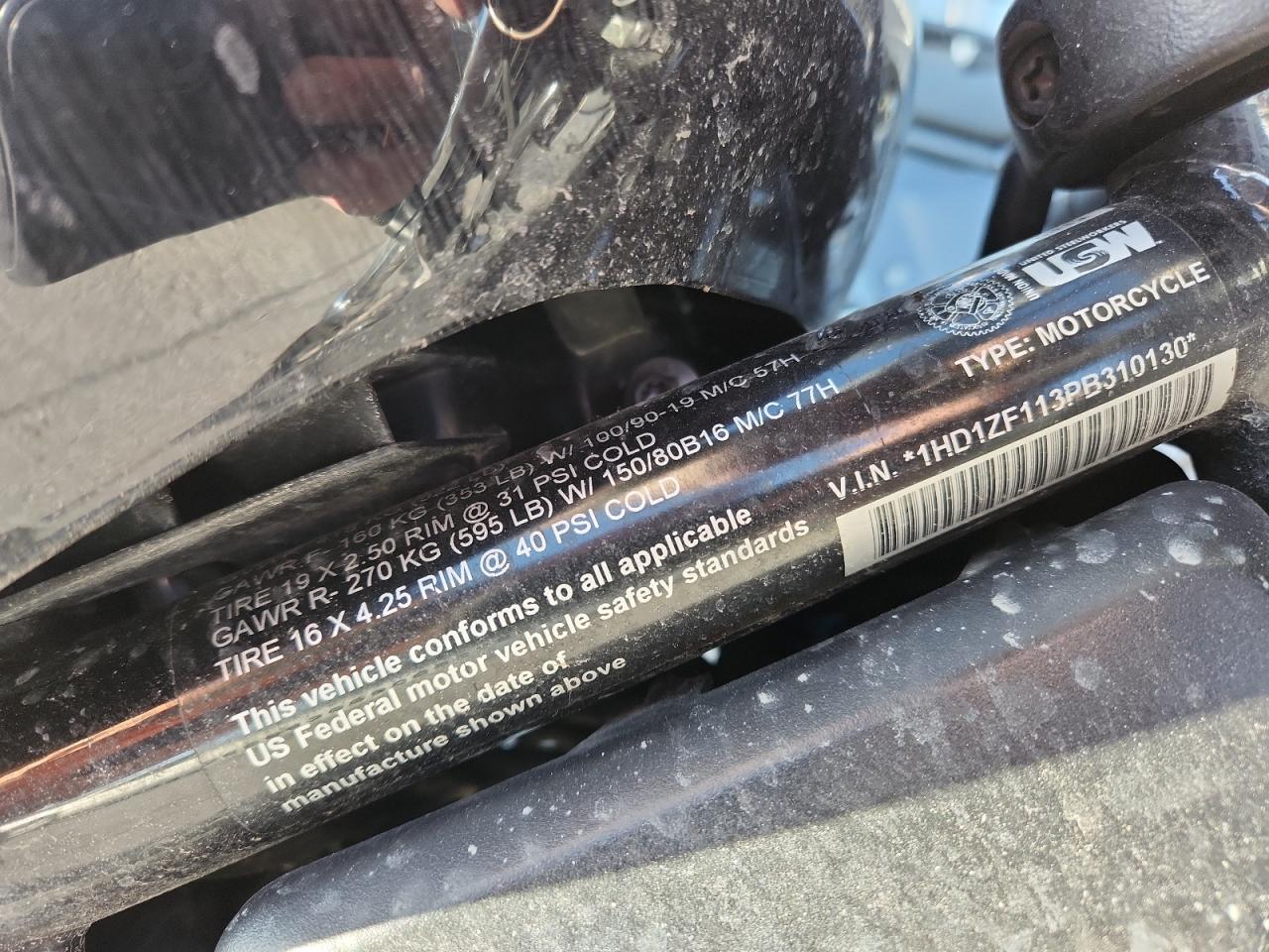 2023 Harley-Davidson Rh975 S VIN: 1HD1ZF113PB310130 Lot: 90891725