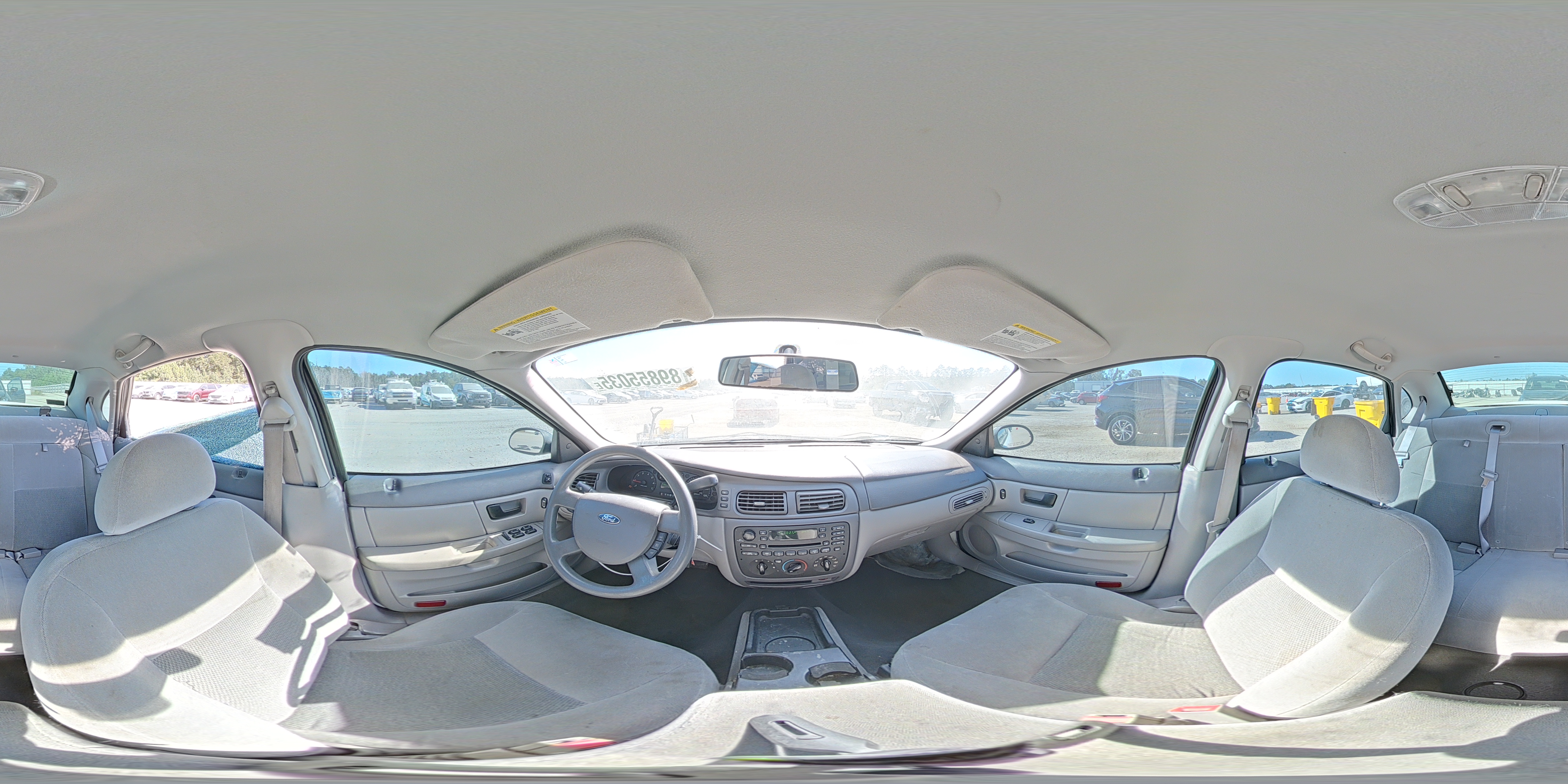 2006 Ford Taurus Se VIN: 1FAFP53U86A195629 Lot: 89855035