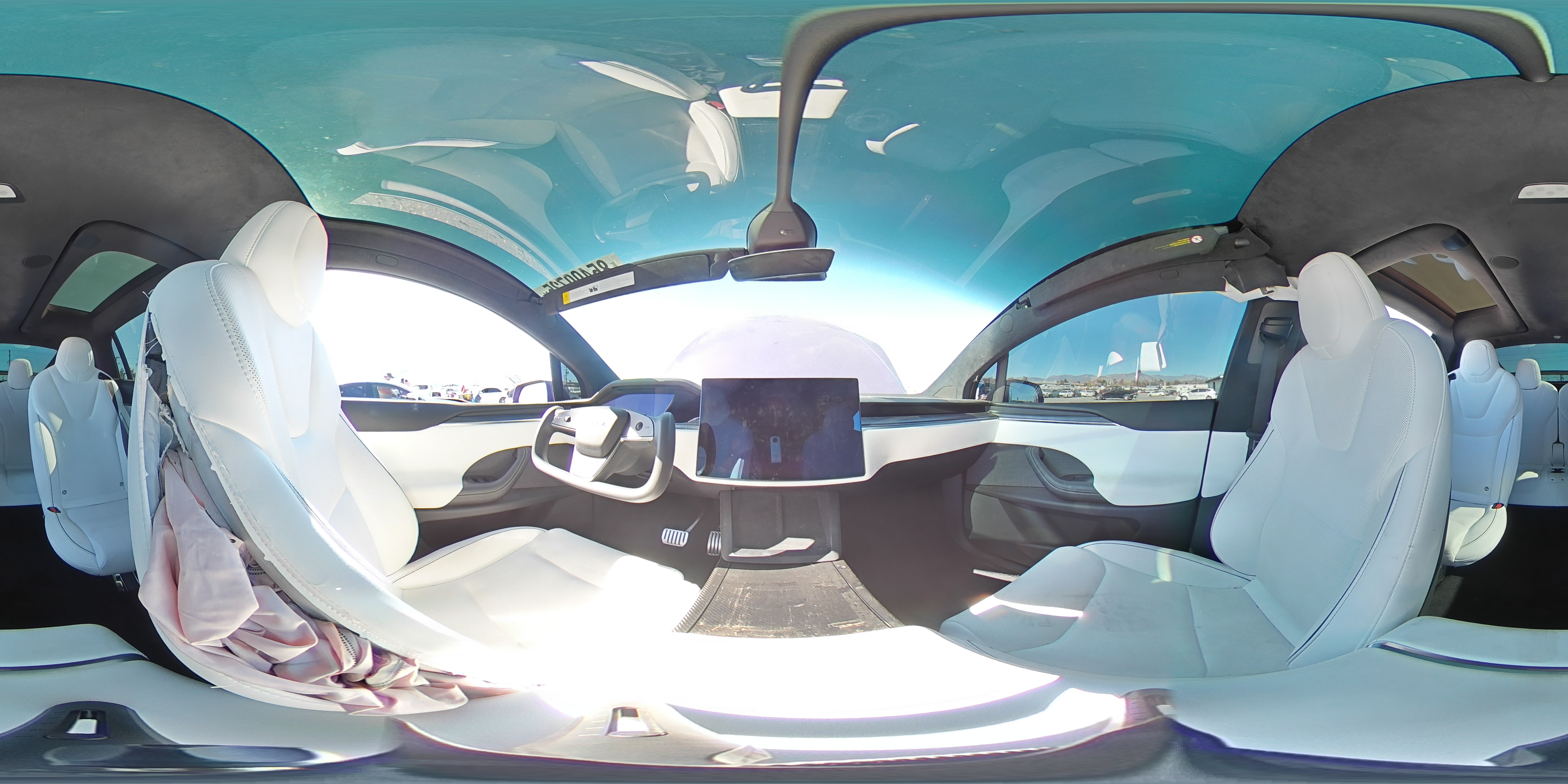 2023 Tesla Model X VIN: 7SAXCBE63PF418338 Lot: 85400725