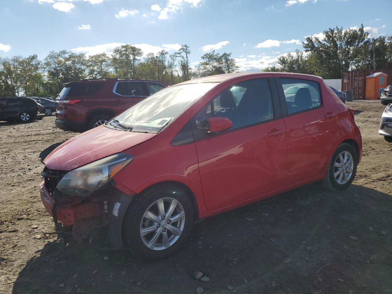 TOYOTA YARIS 2015. Lot# 85825045. VIN VNKKTUD34FA034125. Photo 1