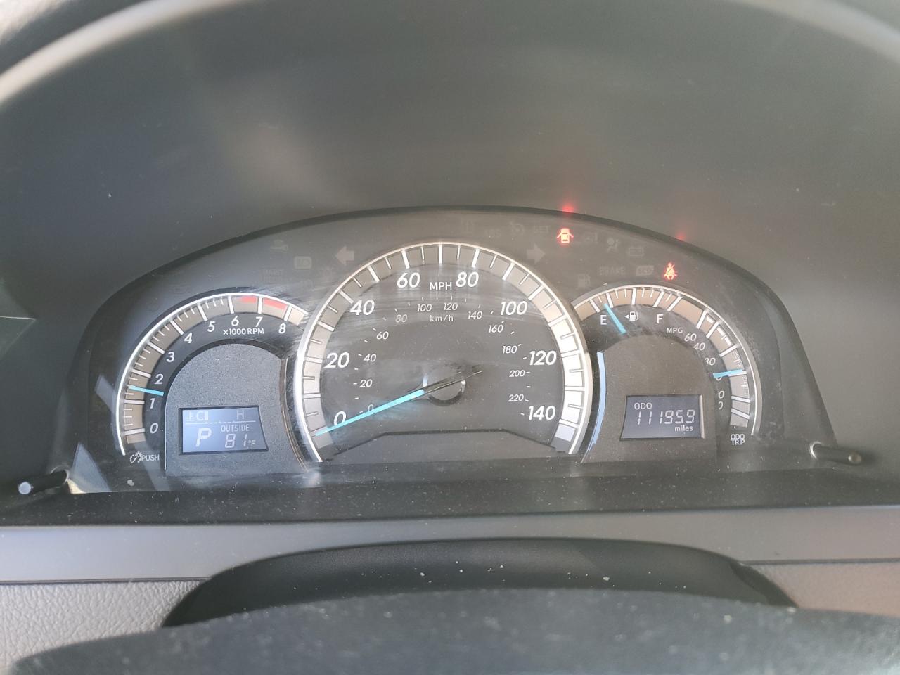 2012 Toyota Camry Base VIN: 4T1BF1FK1CU504491 Lot: 82272205