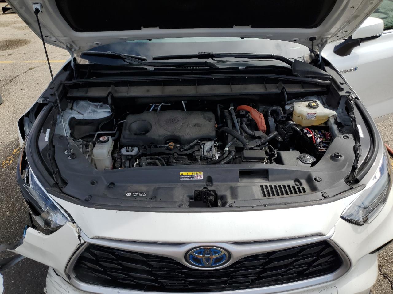 2020 Toyota Highlander Hybrid Xle VIN: 5TDHBRCH6LS510079 Lot: 85088145