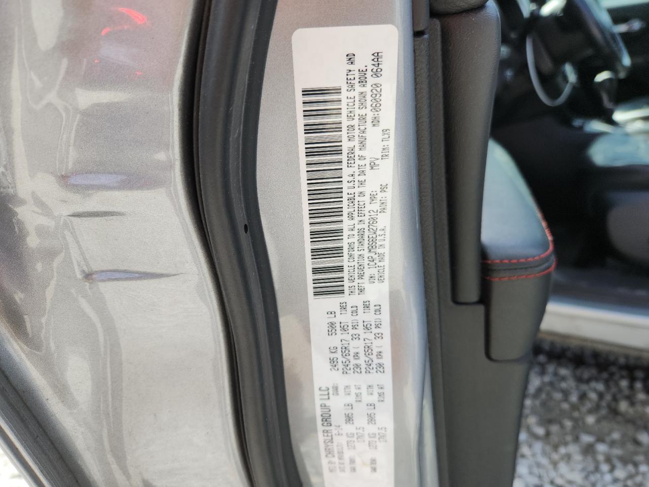 2014 Jeep Cherokee Trailhawk VIN: 1C4PJMBS6EW276012 Lot: 85544955