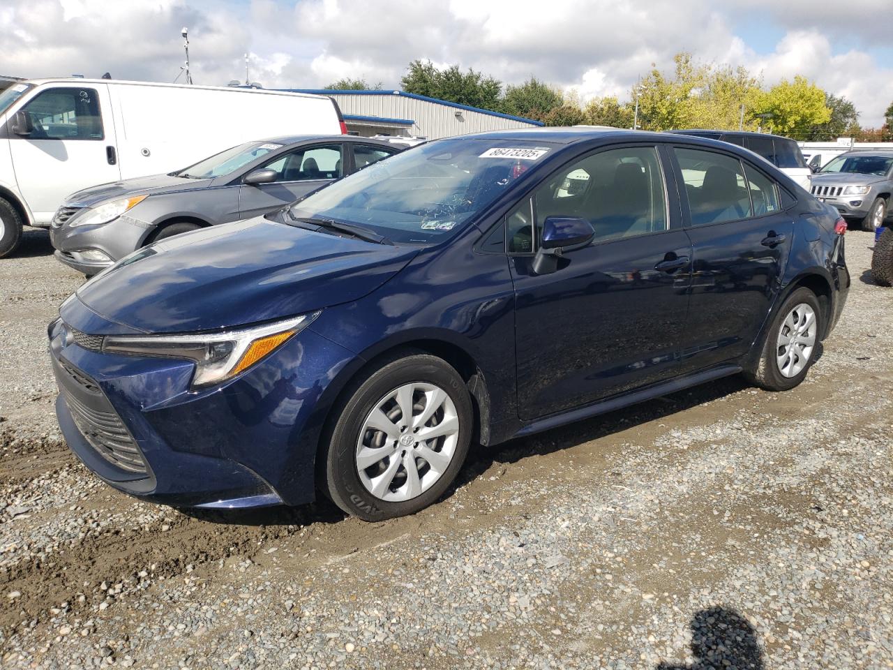 2025 Toyota Corolla Le blue null hybrid JTDBCMFE1S3079335 photo #1