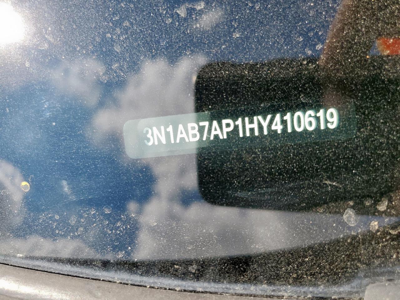 2017 Nissan Sentra S VIN: 3N1AB7AP1HY410619 Lot: 85151305