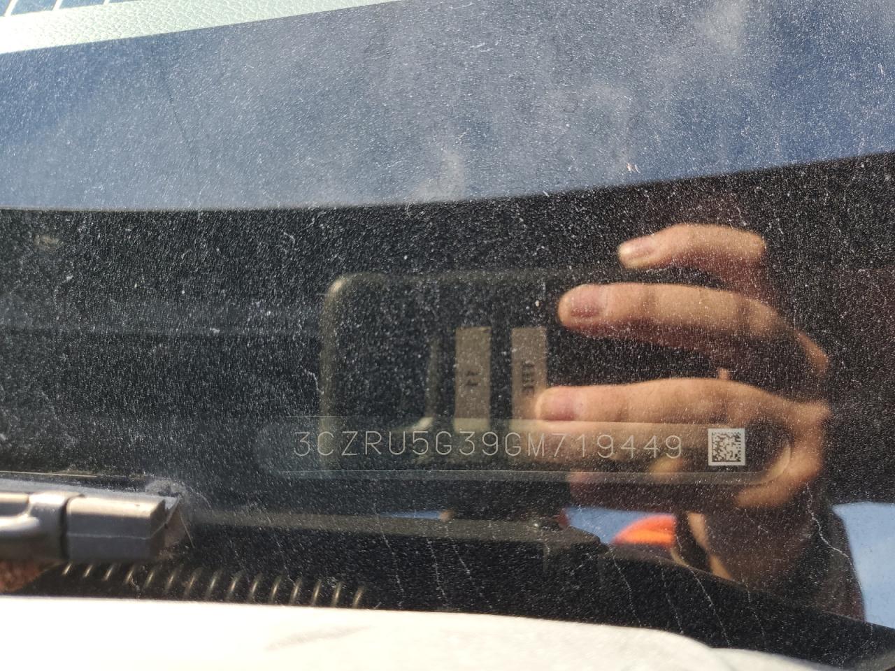 2016 Honda Hr-V Lx VIN: 3CZRU5G39GM719449 Lot: 84738065