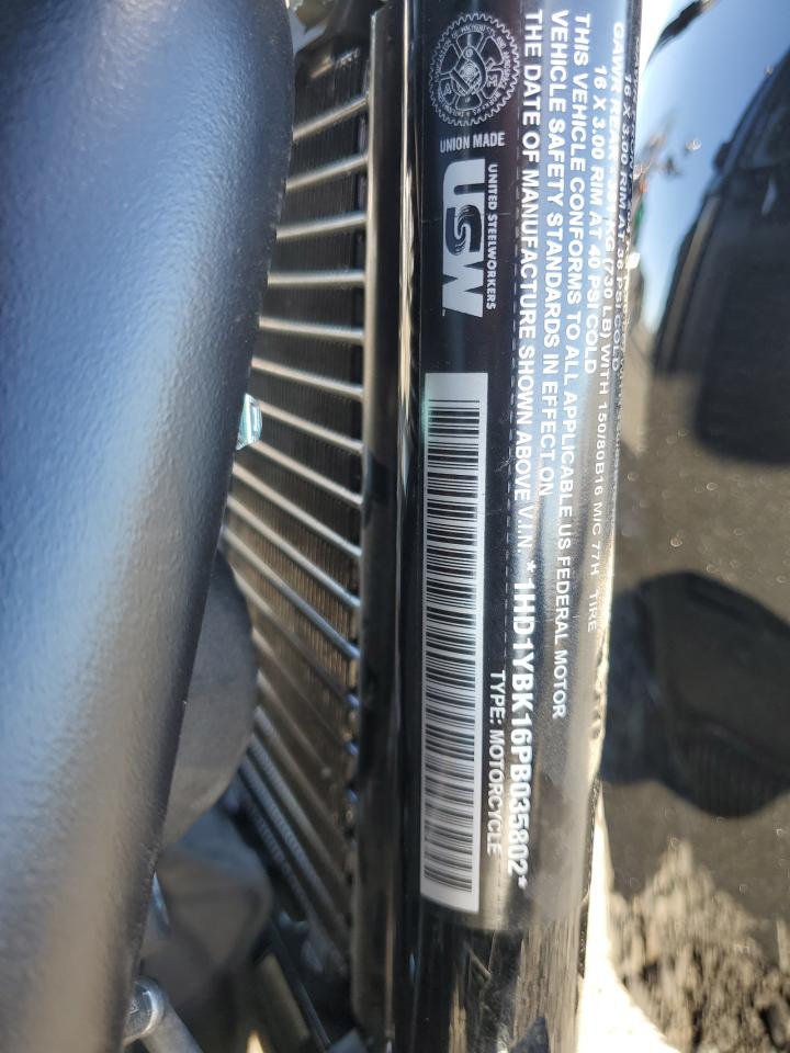 2023 Harley-Davidson Flhcs VIN: 1HD1YBK16PB035802 Lot: 82062605