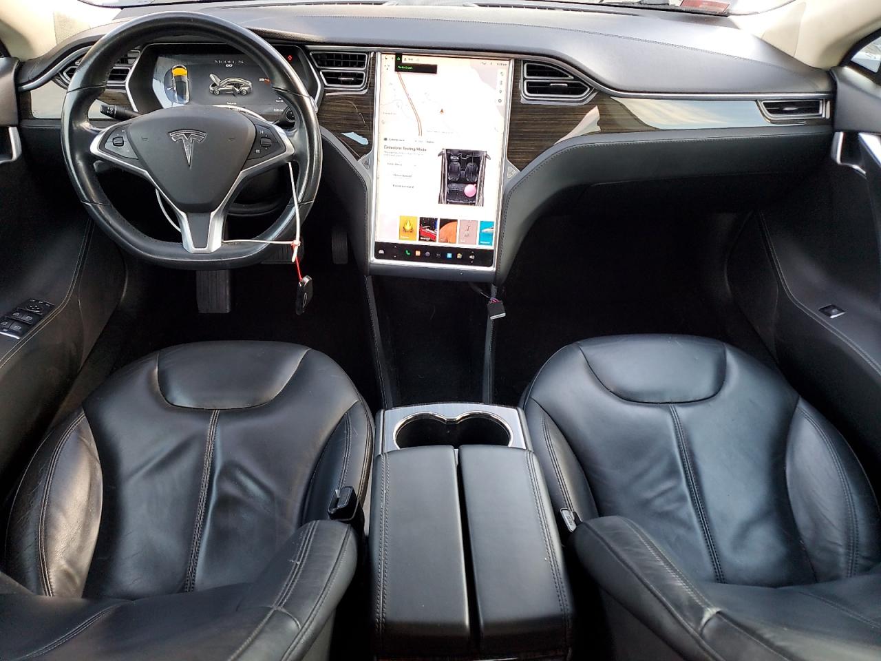 2014 Tesla Model S VIN: 5YJSA1S12EFP45455 Lot: 82516555