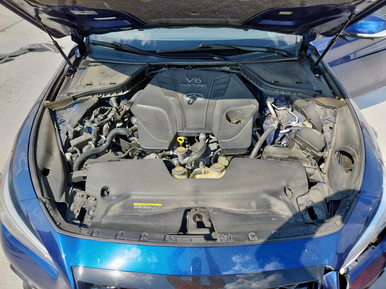 2019 Infiniti Q50 Luxe VIN: JN1EV7ARXKM591014 Lot: 85100085