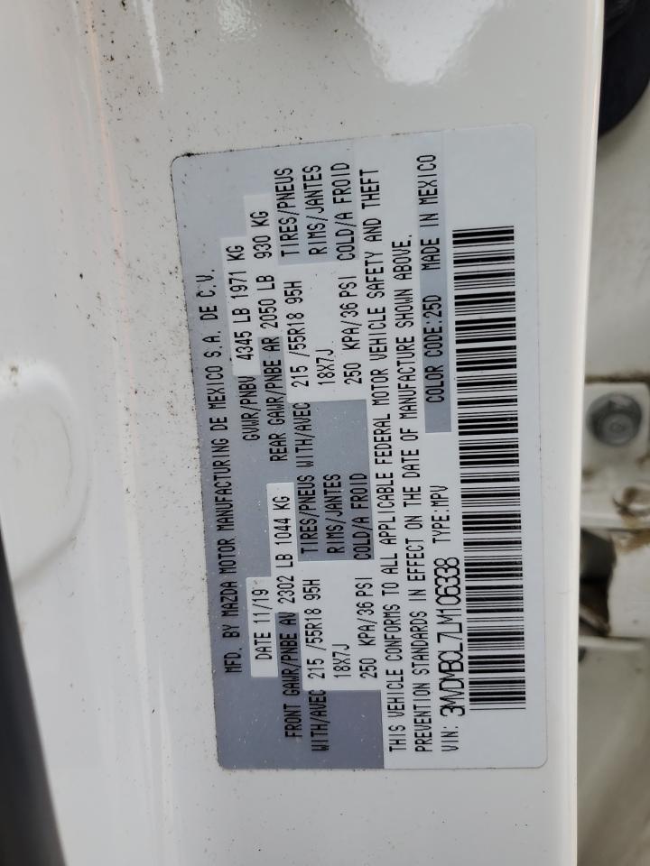 2020 Mazda Cx-30 Select VIN: 3MVDMBCL7LM106338 Lot: 82433435