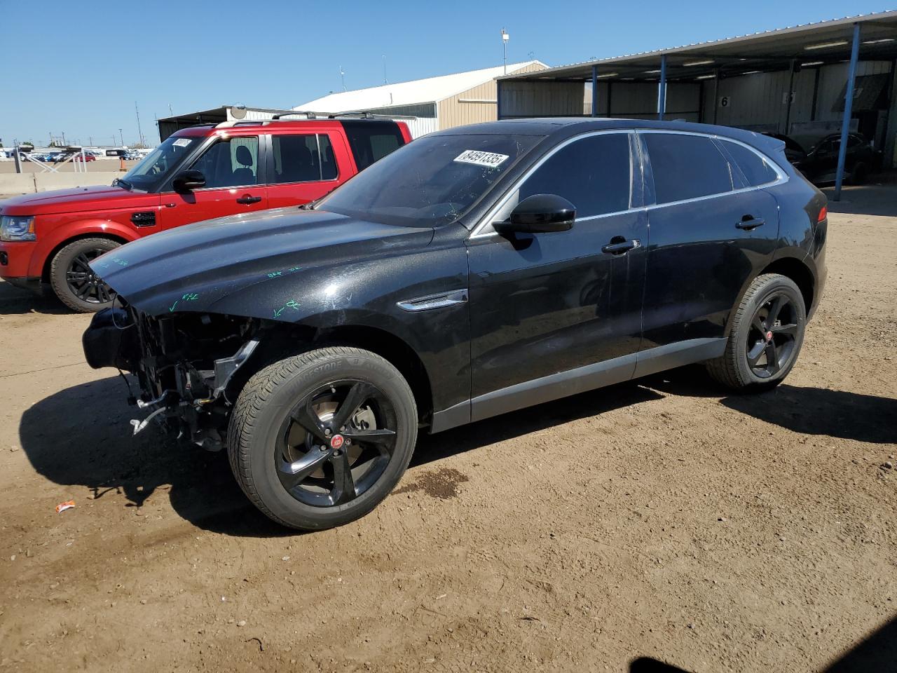 2020 Jaguar F-Pace Premium black null gas SADCJ2GX1LA620383 photo #1