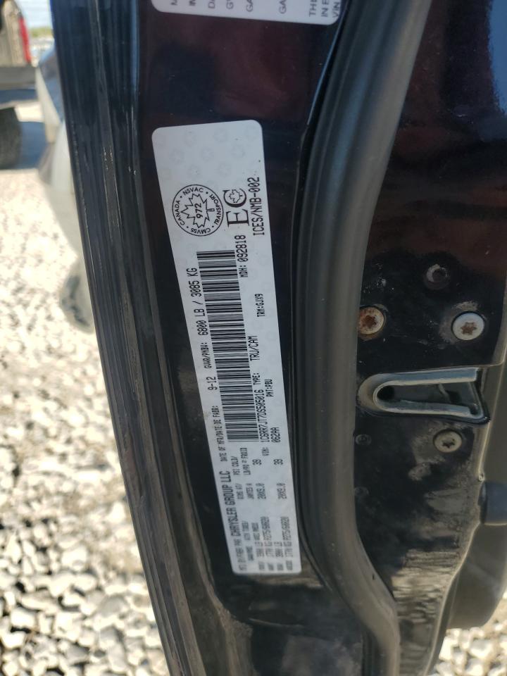 2013 Ram 1500 Laramie VIN: 1C6RR7JT7DS505016 Lot: 85258925