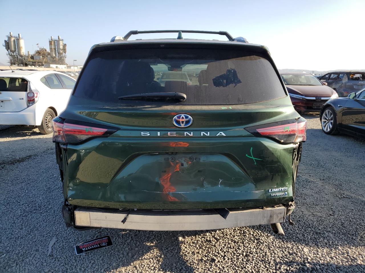 2022 Toyota Sienna Limited VIN: 5TDZRKEC3NS081320 Lot: 84591695