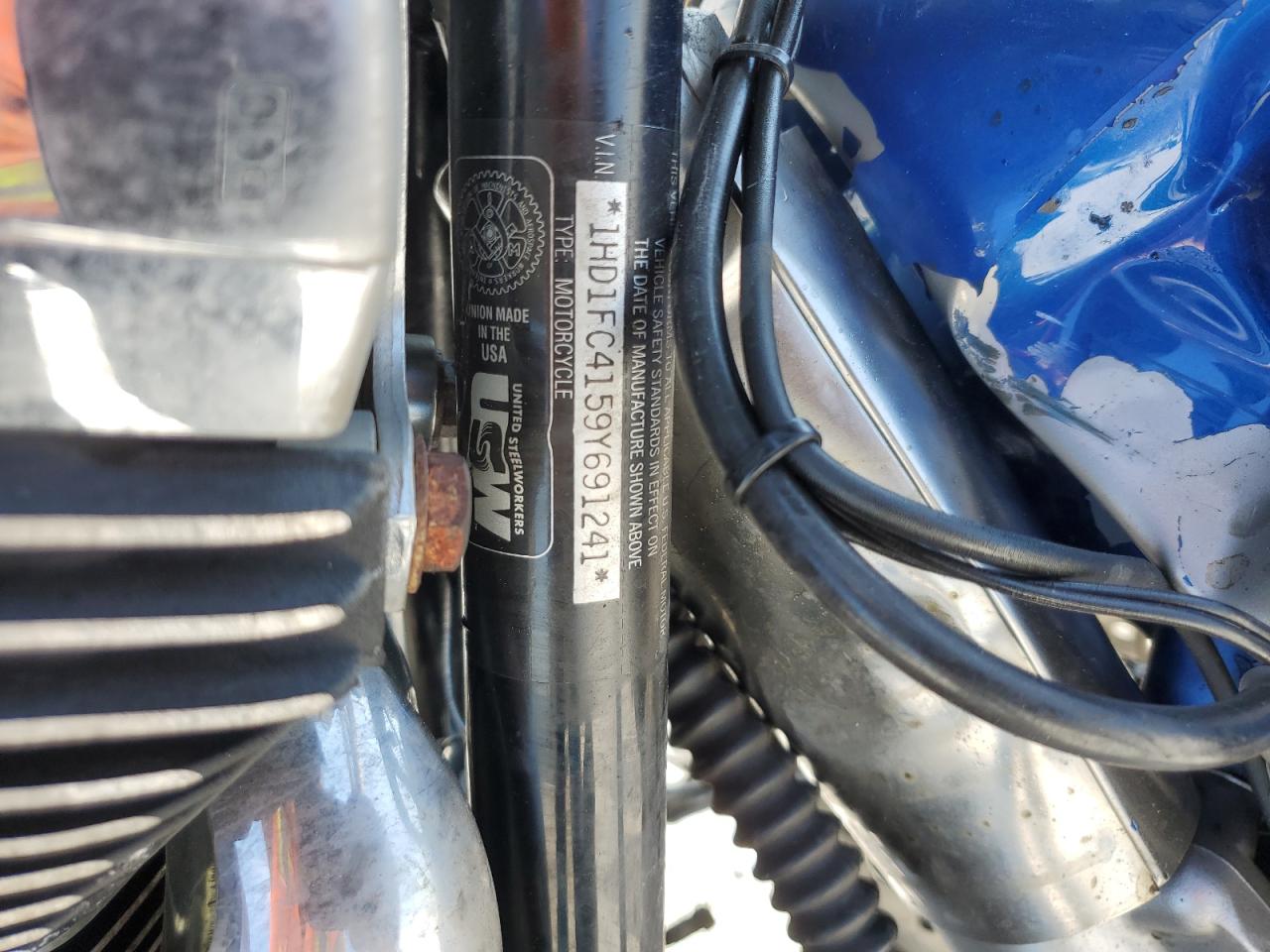 2009 Harley-Davidson Flhtcu VIN: 1HD1FC4159Y691241 Lot: 86829405