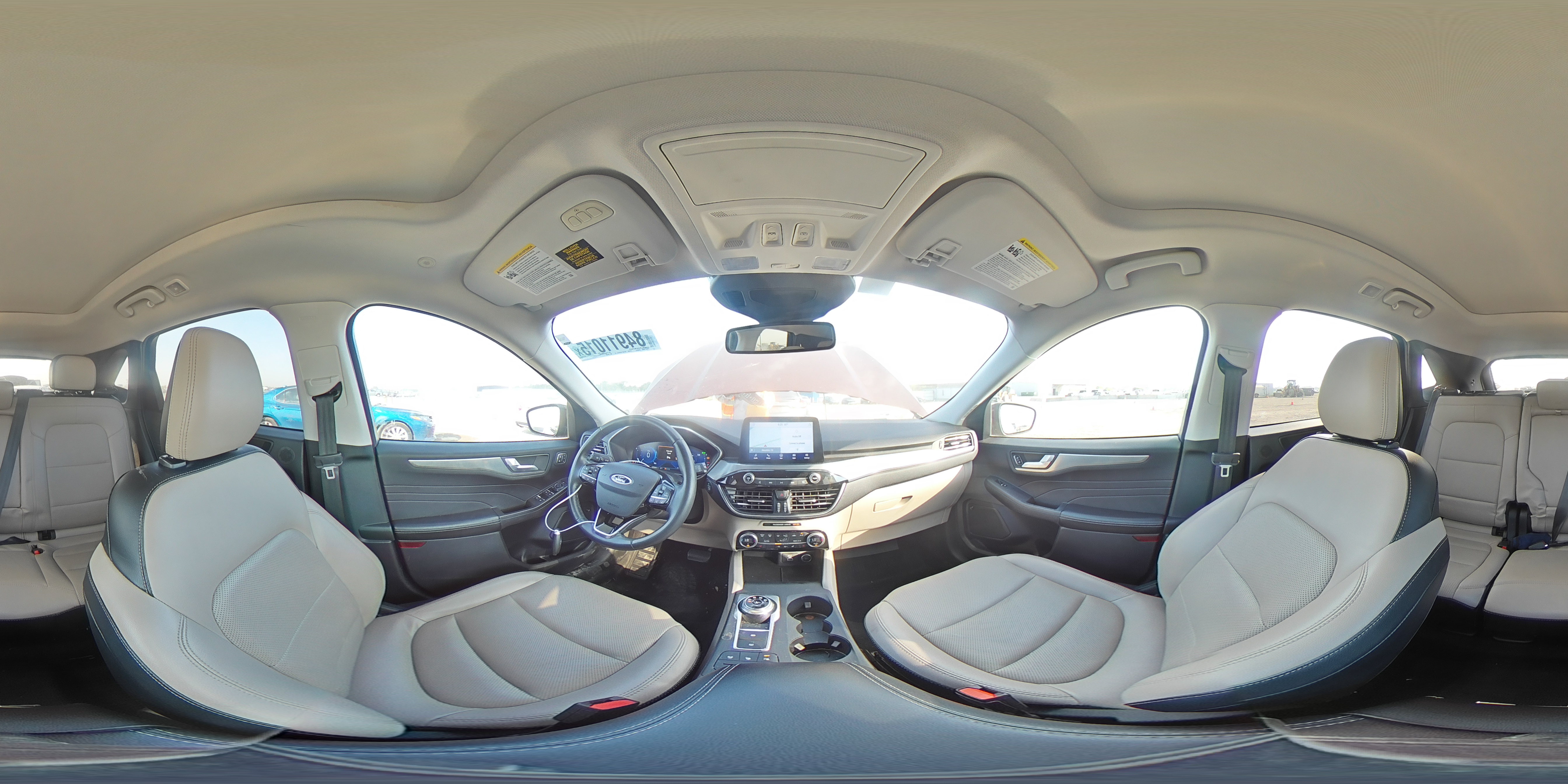 2021 Ford Escape Titanium VIN: 1FMCU9DZ7MUA95231 Lot: 84911015