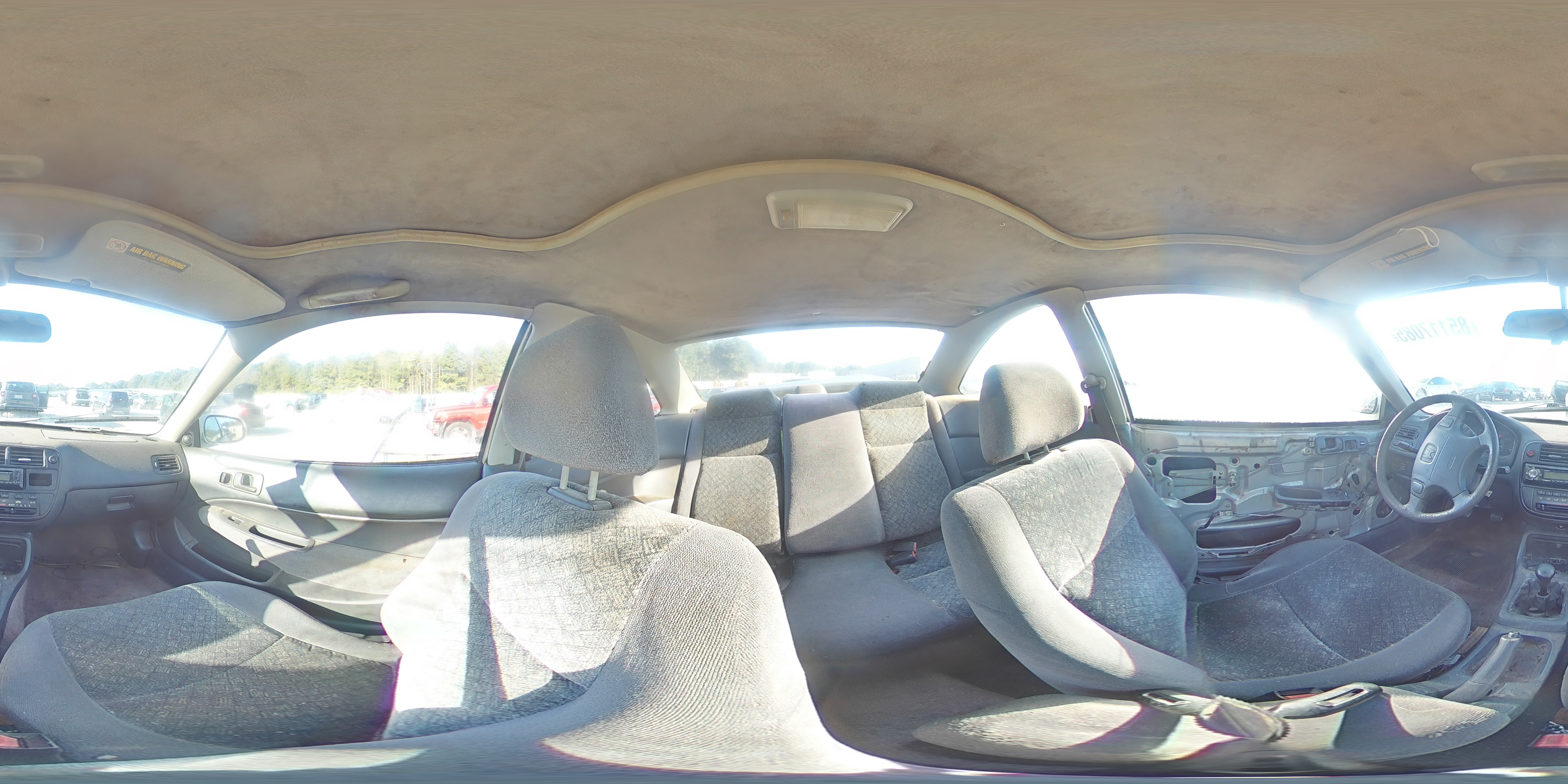 1998 Honda Civic Ex VIN: 1HGEJ8147WL063799 Lot: 85117085