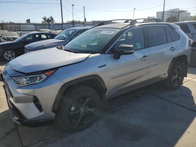  TOYOTA RAV4 2021 Серебристый