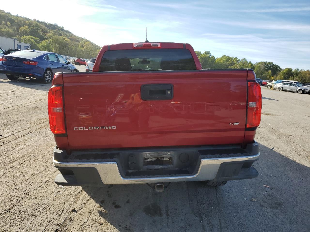 2021 Chevrolet Colorado VIN: 1GCGTBEN6M1266189 Lot: 81984895
