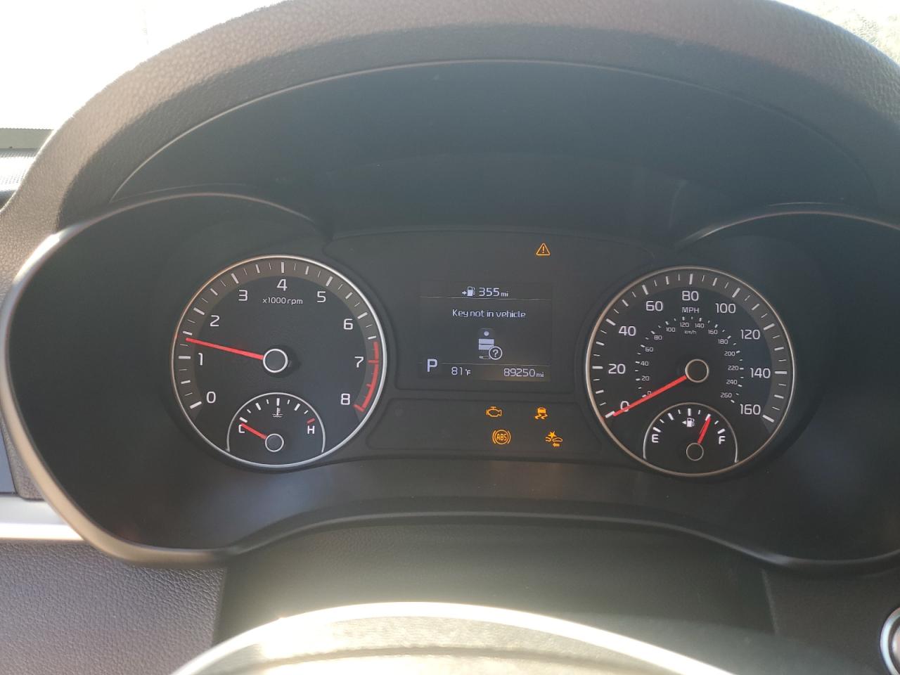 2019 Kia Optima Lx VIN: 5XXGT4L34KG289565 Lot: 86502795