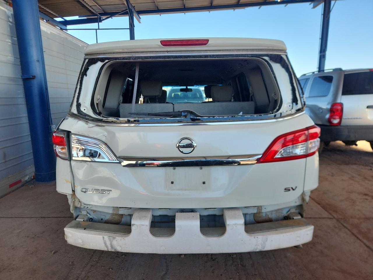 2016 Nissan Quest S VIN: JN8AE2KPXG9156116 Lot: 85200645