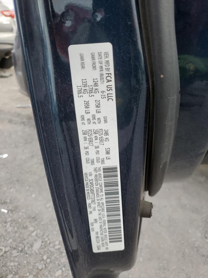 2015 Dodge Journey Se VIN: 3C4PDCABXFT737027 Lot: 86687225