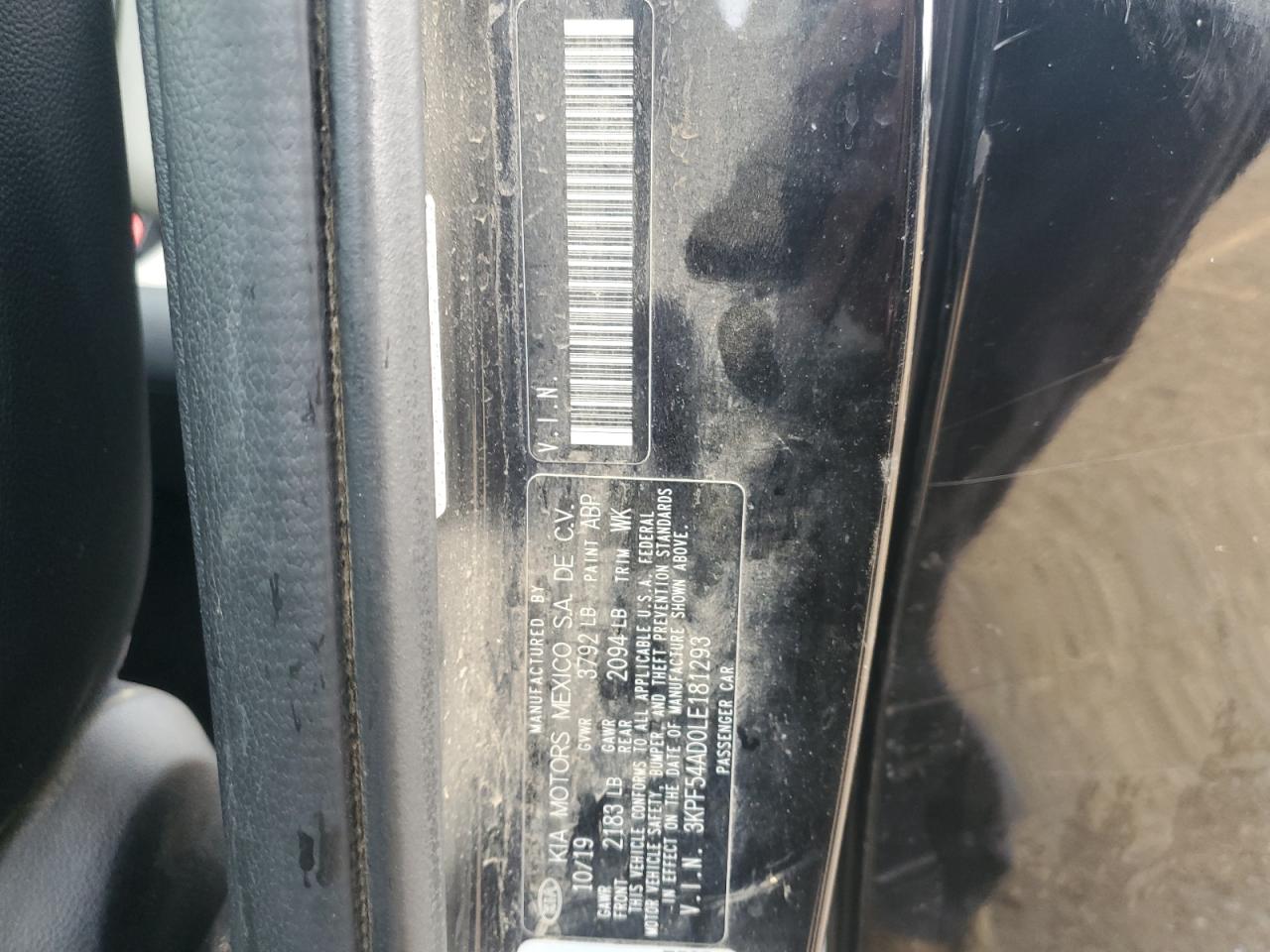 2020 Kia Forte Ex VIN: 3KPF54AD0LE181293 Lot: 82685015