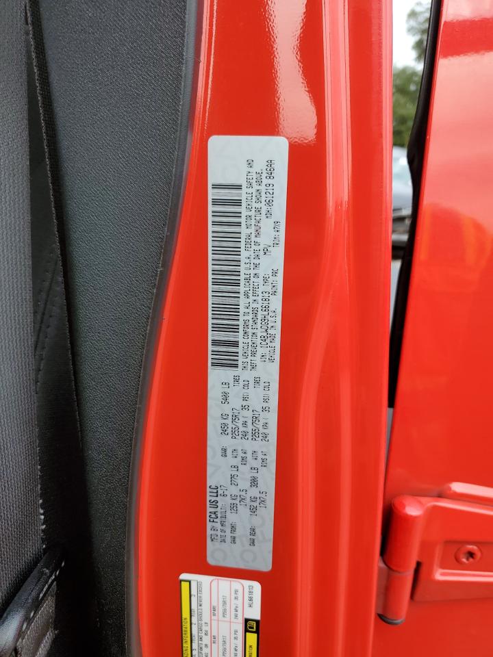 2017 Jeep Wrangler Unlimited Sport VIN: 1C4BJWDG9HL661813 Lot: 85949875