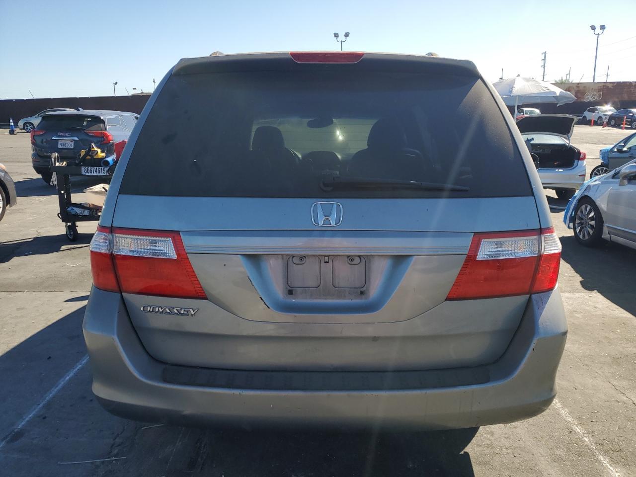 2006 Honda Odyssey Exl VIN: 5FNRL38686B072521 Lot: 87308845