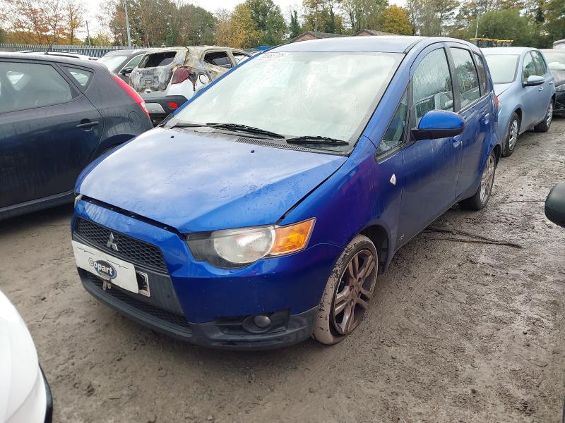 2009 MITSUBISHI COLT 1.3 CZ2 5DR AUTO for sale at Copart WOLVERHAMPTON