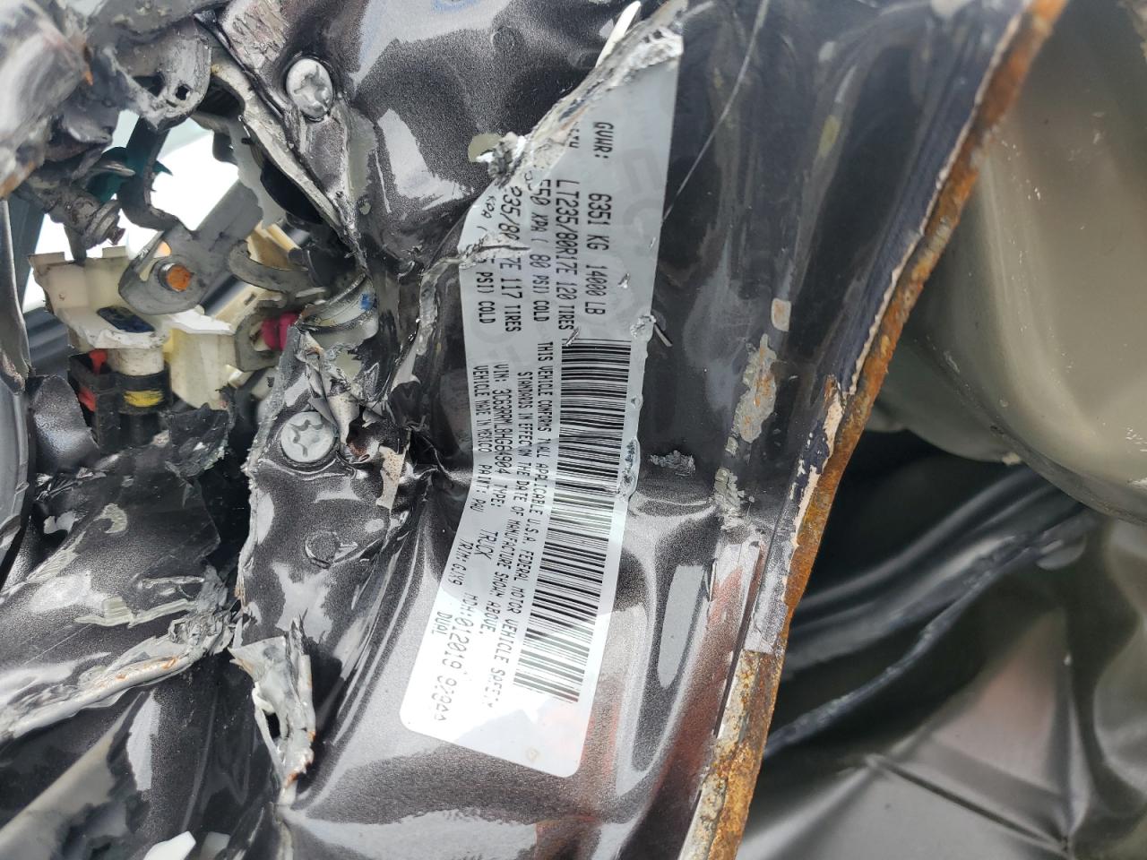 2017 Ram 3500 Laramie VIN: 3C63RRML8HG614904 Lot: 85513325