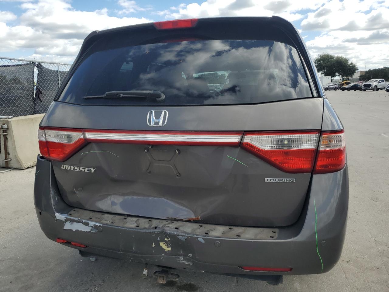 2012 Honda Odyssey Touring VIN: 5FNRL5H91CB071681 Lot: 86705345