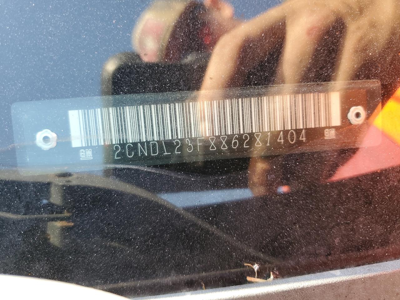 2008 Chevrolet Equinox Ls VIN: 2CNDL23F886281404 Lot: 84967765