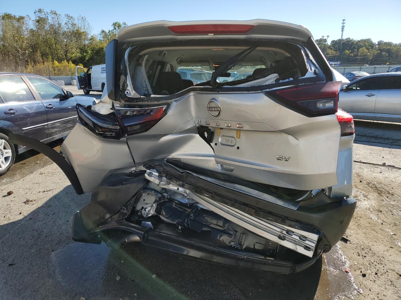 2022 Nissan Rogue Sv VIN: 5N1BT3BA5NC695973 Lot: 87378885