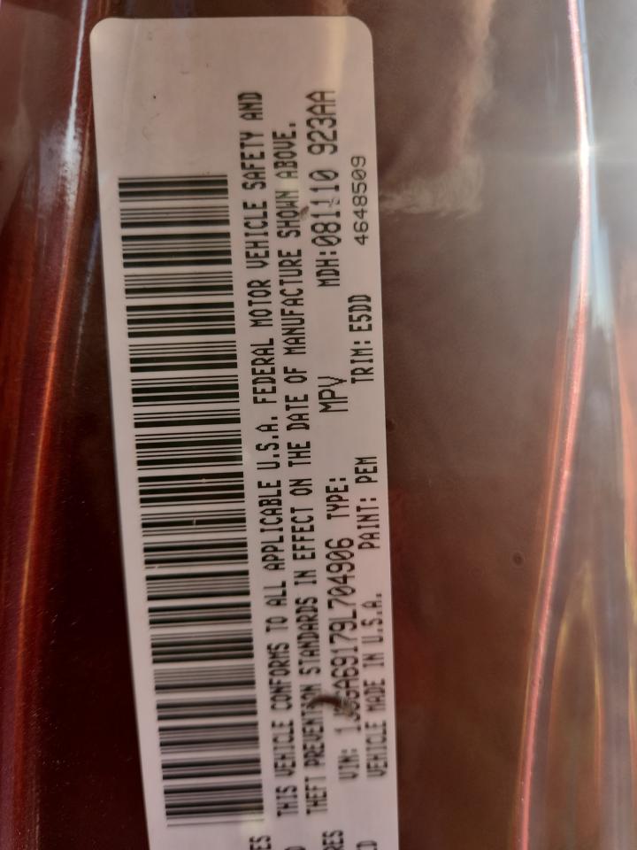 2009 Jeep Wrangler Unlimited Rubicon VIN: 1J8GA69179L704906 Lot: 86441925